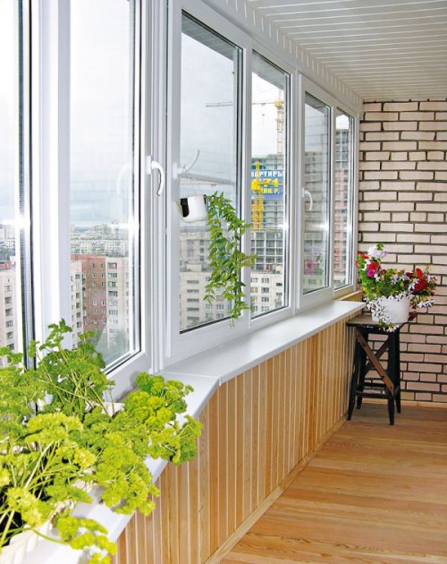Утепление и отделка балконов и лоджий